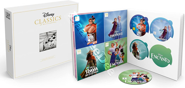 Disney Classics Collection - 60-DVD BoxSet (Blu-Ray)